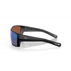Costa Reefton Pro Sunglasses - Velocity 21 Black + Green Mirror Polarised Glass 580G