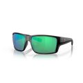 Costa Reefton Pro Sunglasses - Velocity 21 Black + Green Mirror Polarised Glass 580G