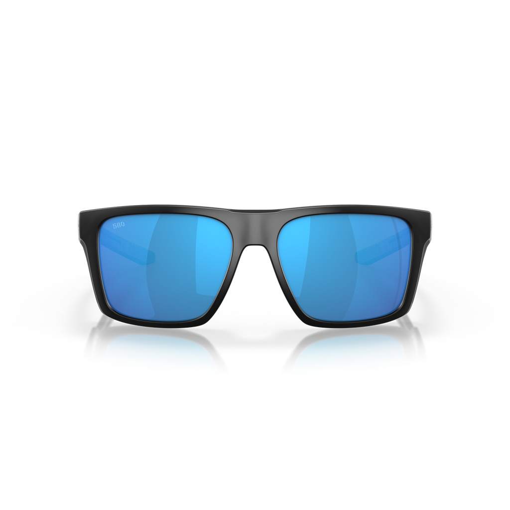 Costa Lido Sunglasses - Velocity 21 Black + Blue Mirror Polarised Glass 580G