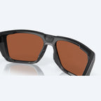 Costa Lido Sunglasses - Velocity 21 Matte Black + Green Mirror Polarised Glass 580G
