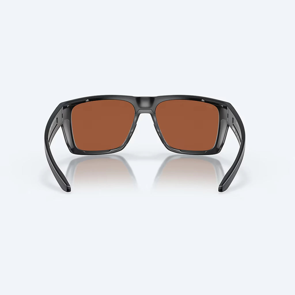 Costa Lido Sunglasses - Velocity 21 Matte Black + Green Mirror Polarised Glass 580G