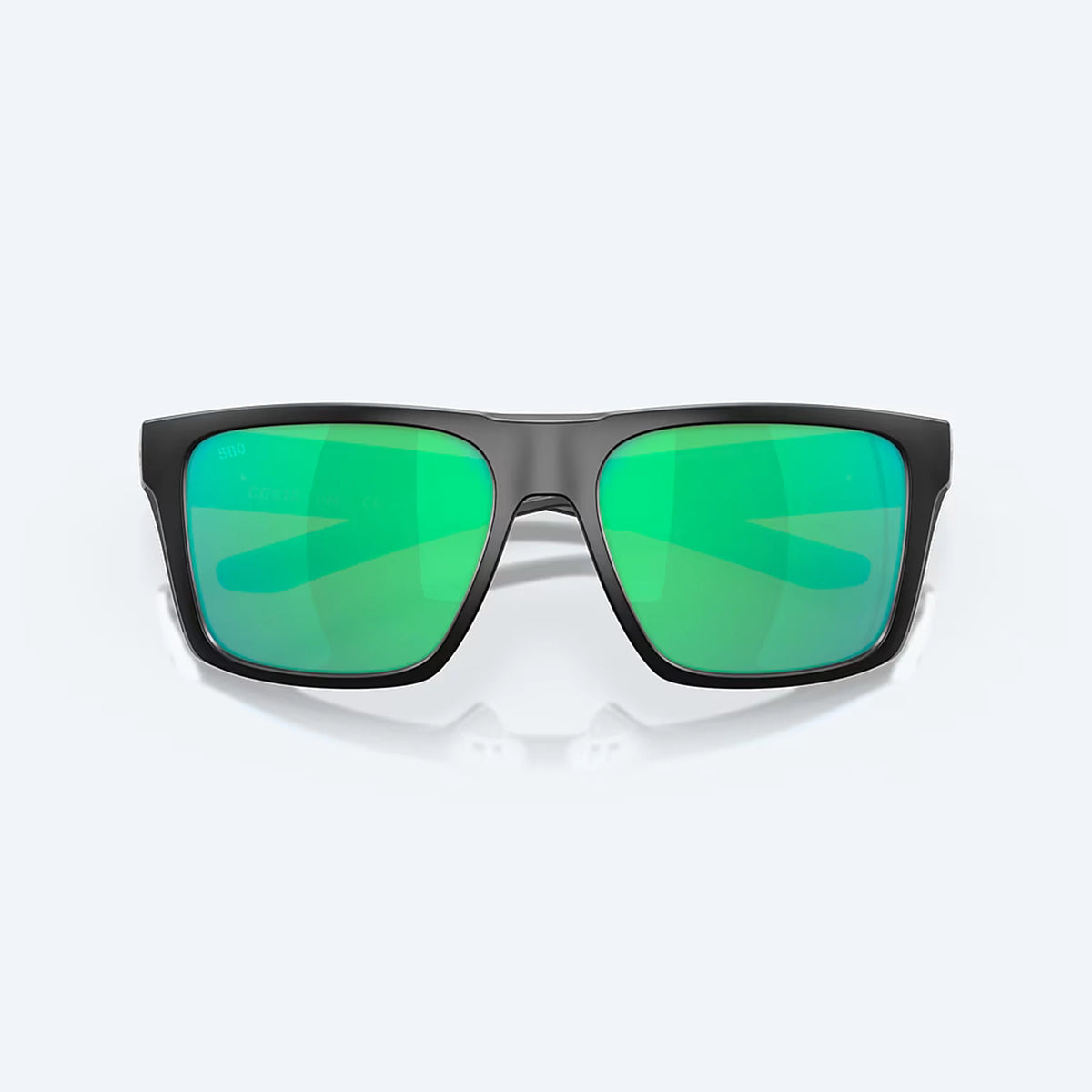 Costa Lido Sunglasses - Velocity 21 Matte Black + Green Mirror Polarised Glass 580G