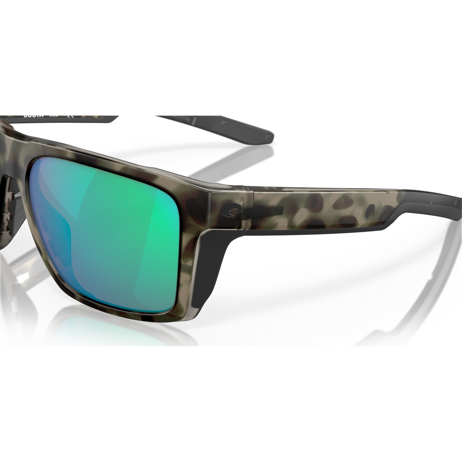 Costa Lido Sunglasses - Velocity 21 Wetlands + Green Mirror Polarised Glass 580G