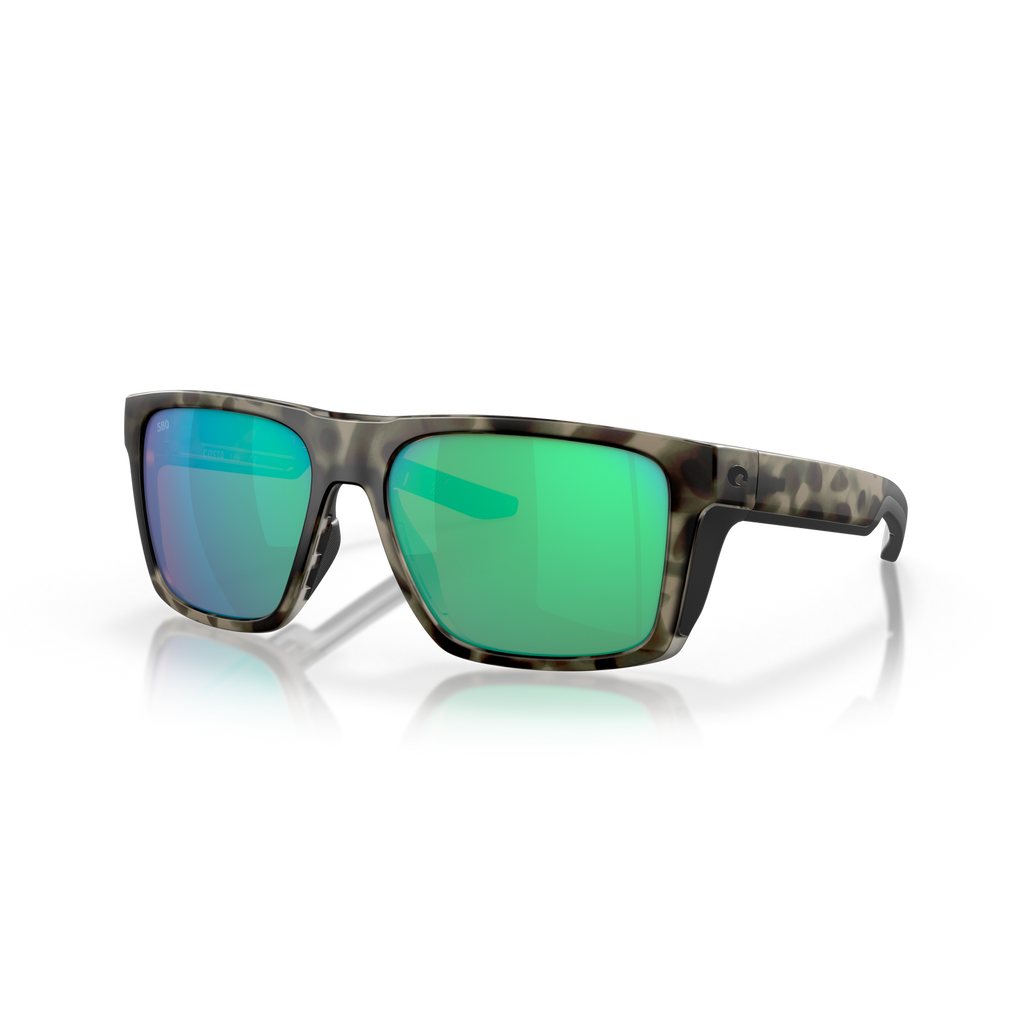 Costa Lido Sunglasses - Velocity 21 Wetlands + Green Mirror Polarised Glass 580G