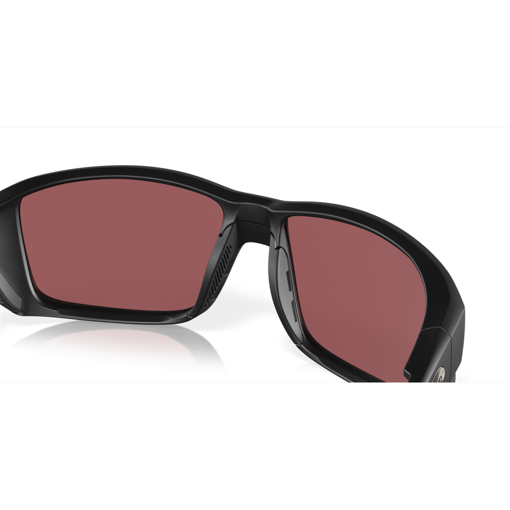 Costa Tuna Alley Pro  Sunglasses - Velocity 21 Matte Black + Gold Mirror Polarised Glass 580G