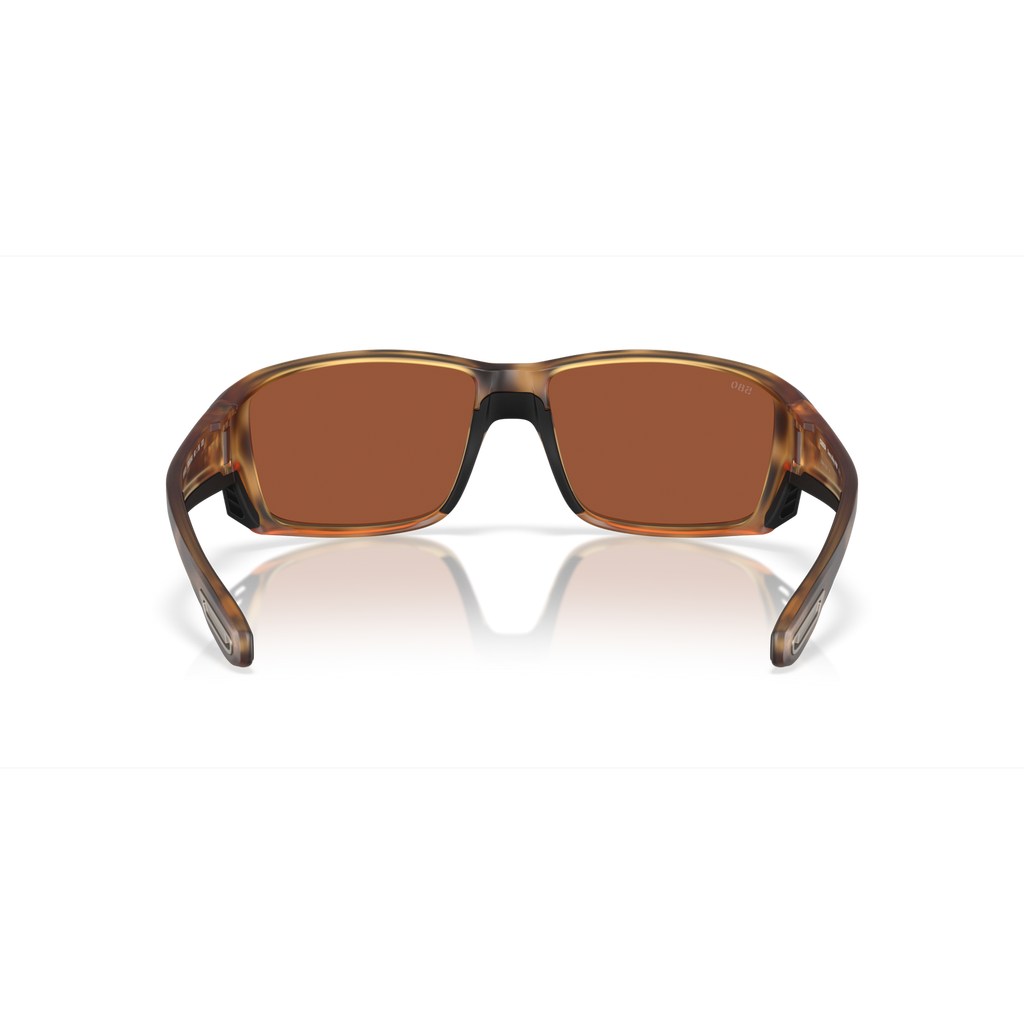 Costa Tuna Alley Pro  Sunglasses - Velocity 21 Matte Tortoise + Green Mirror Polarised Glass 580G