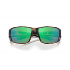 Costa Tuna Alley Pro  Sunglasses - Velocity 21 Matte Tortoise + Green Mirror Polarised Glass 580G