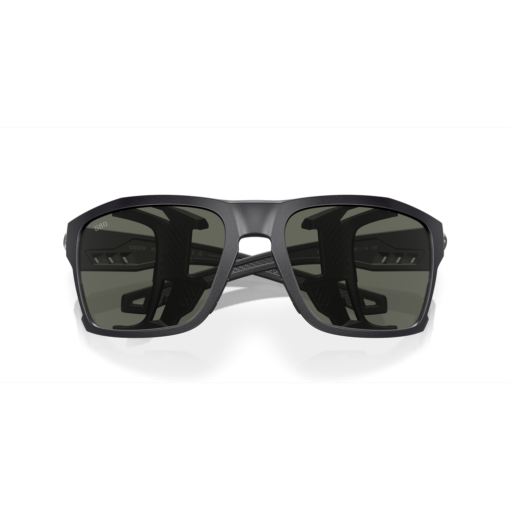 Costa King Tide 8 Sunglasses - Velocity 21 Black Peal + Grey Polarised Glass 580G