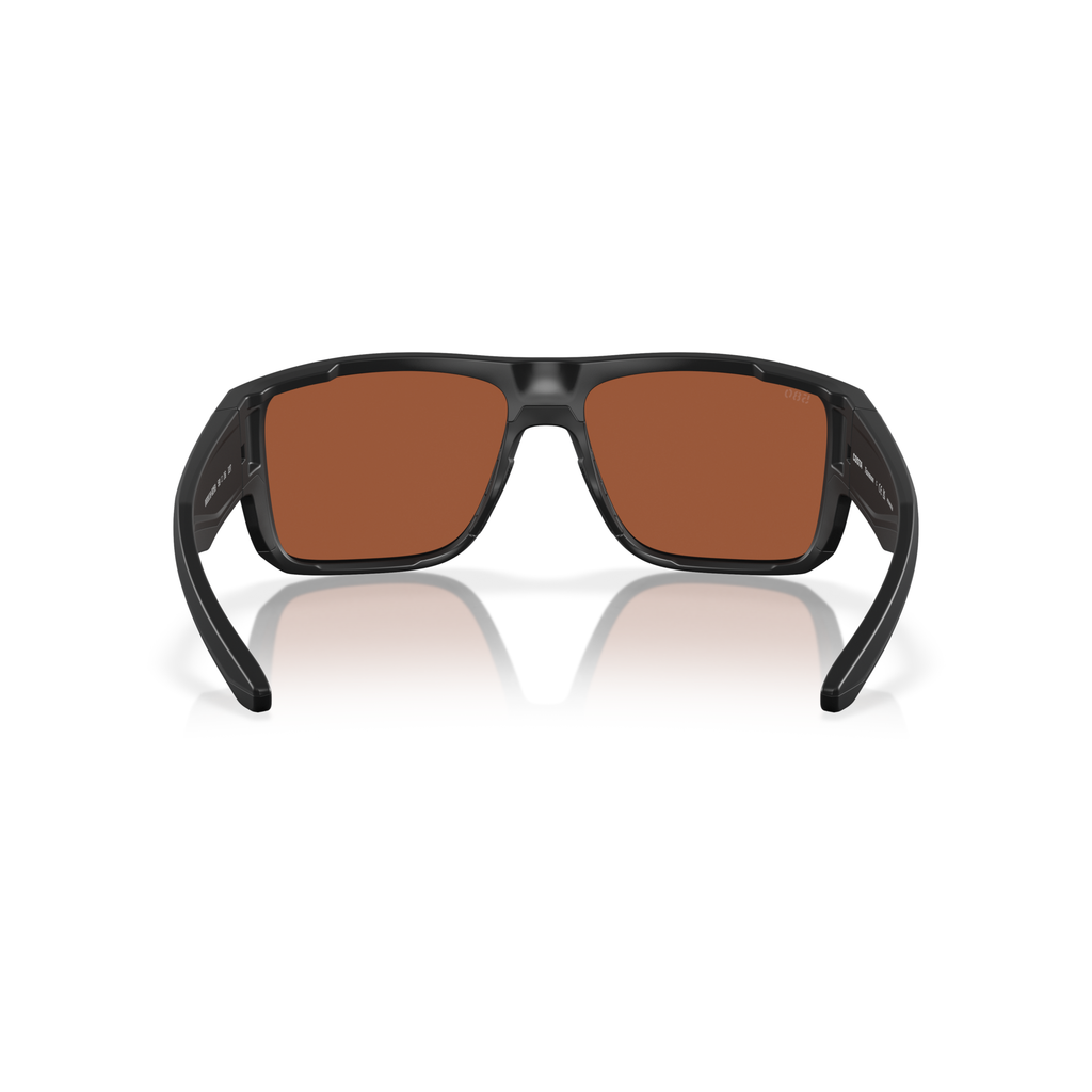 Costa Taxman Sunglasses - Velocity 21 Matte Black + Green Mirror Polarised Glass 580G