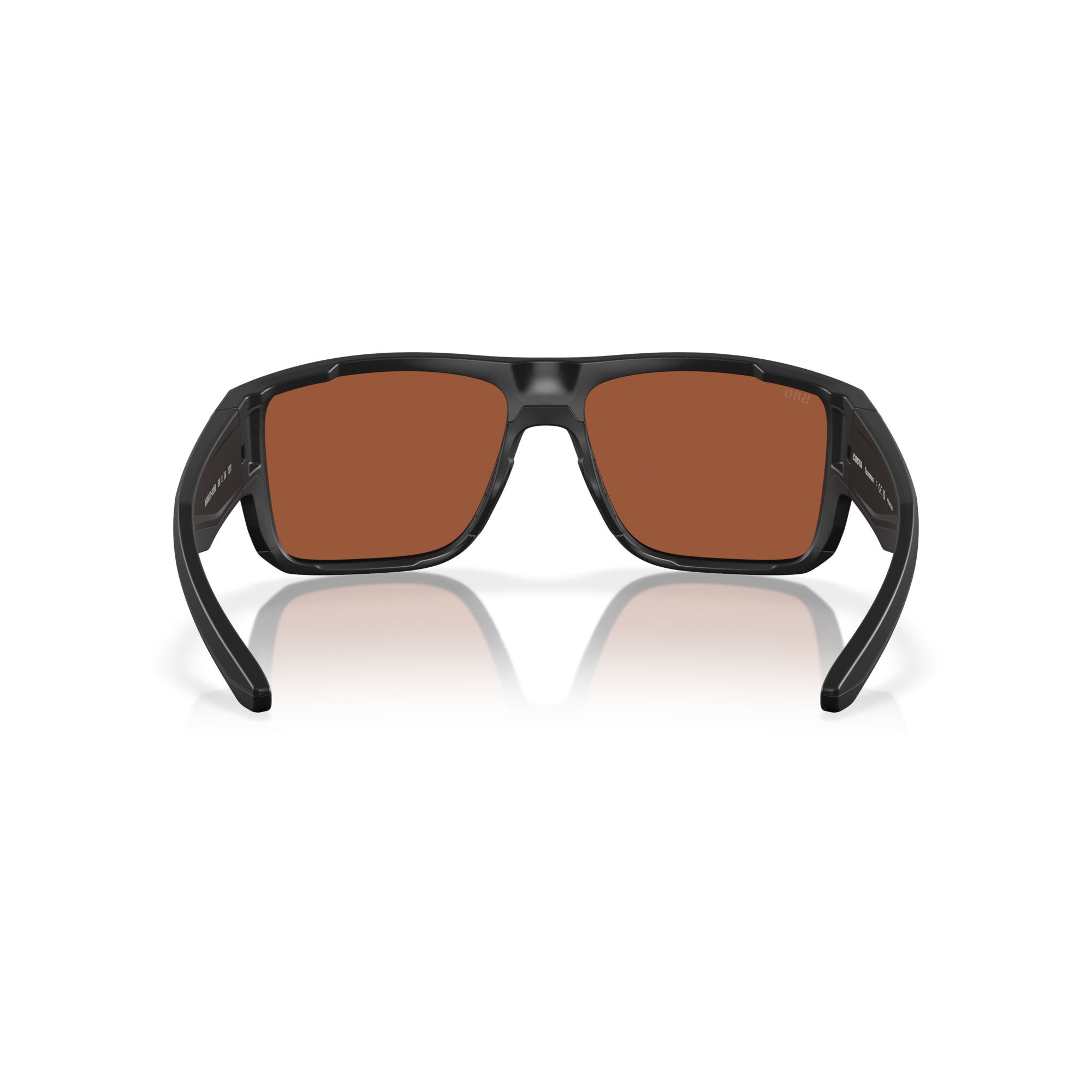 Costa Taxman Sunglasses - Velocity 21 Matte Black + Green Mirror Polarised Glass 580G