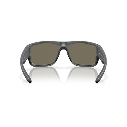 Costa Taxman Sunglasses - Velocity 21 Matte Grey + Blue Mirror Polarised Glass 580G