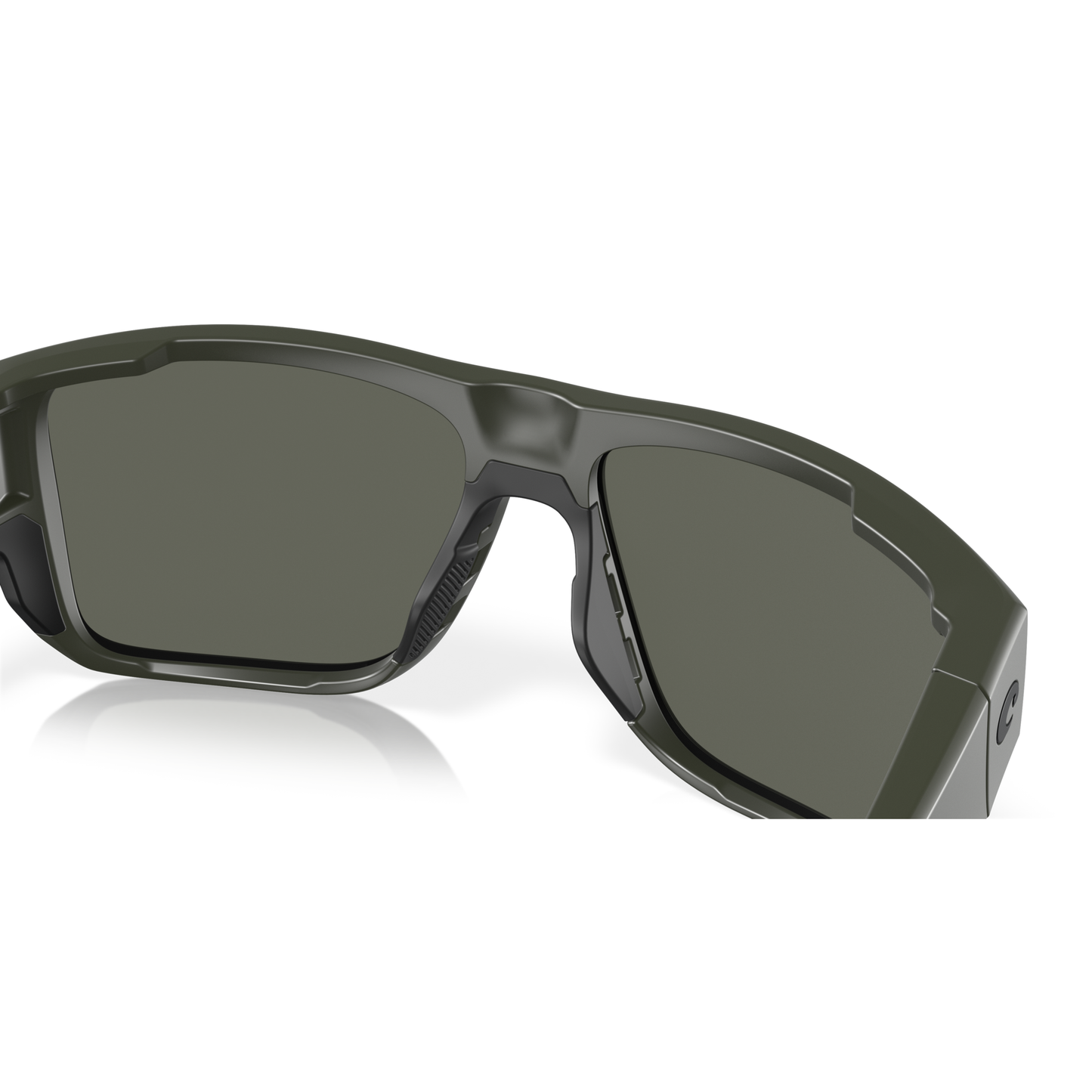 Costa Taxman Sunglasses - Velocity 21 Matte Olive + Grey Polarised Glass 580G