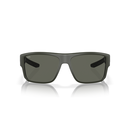 Costa Taxman Sunglasses - Velocity 21 Matte Olive + Grey Polarised Glass 580G