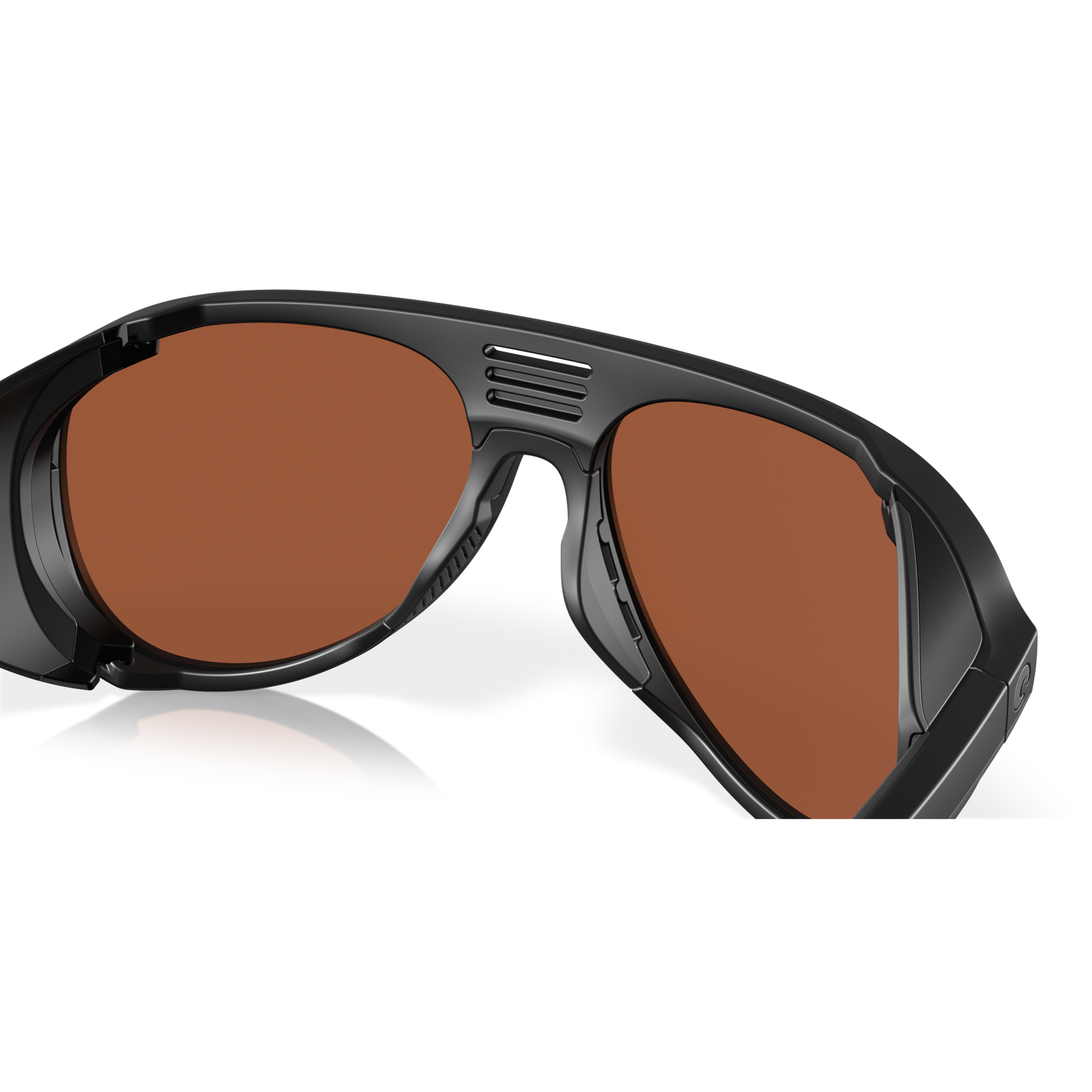 Costa Grand Catalina Sunglasses - Velocity 21 Matte Black + Green Mirror Polarised Glass 580G
