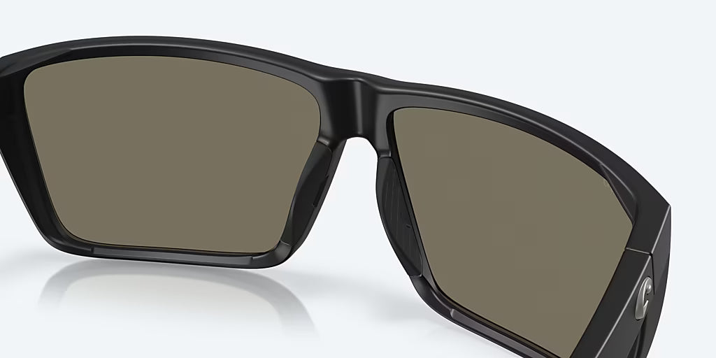 Costa Del Mar Rincon II Sunglasses - Velocity 21 Matte Black + Blue Mirror Polarised Glass 580G