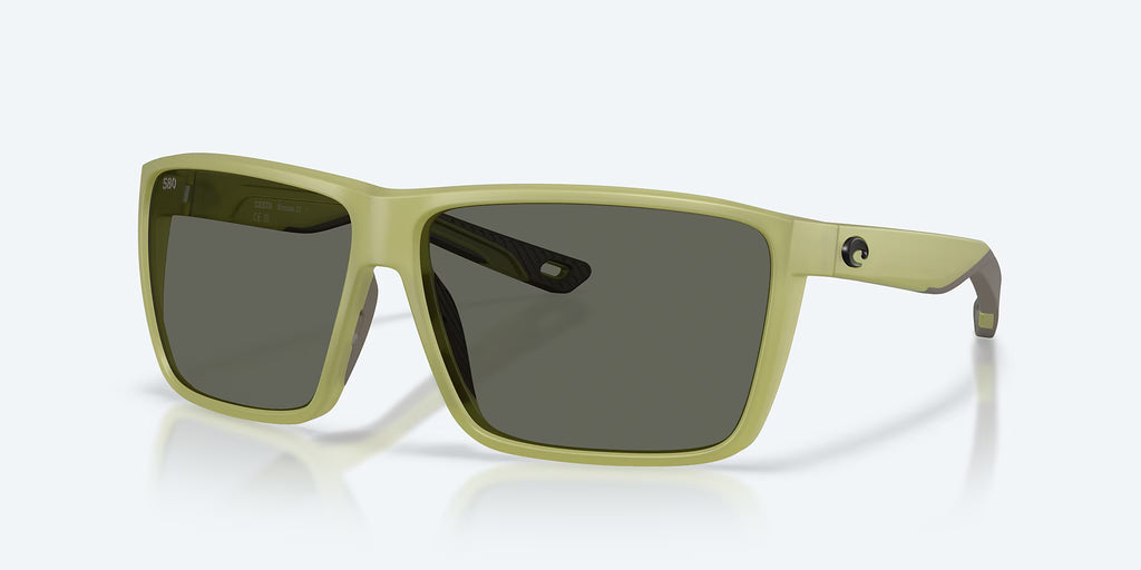Costa Del Mar Rincon II Sunglasses - Velocity 21 Matte Translucent Sitka + Grey Polarised Glass 580G