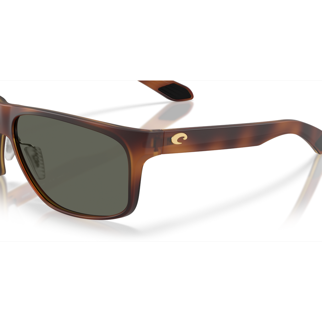 Costa Trades Sunglasses - Velocity 21 Matte Tort + Grey Polarised Glass 580G