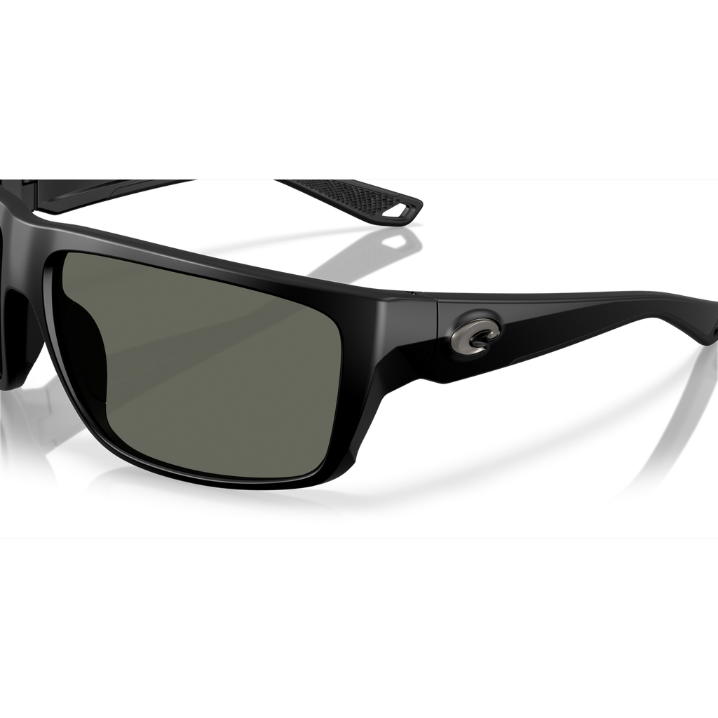 Costa Fly Line Sunglasses - Velocity 21 Matte Black + Grey Polarised Glass 580G