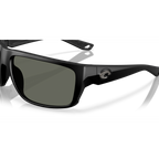 Costa Fly Line Sunglasses - Velocity 21 Matte Black + Grey Polarised Glass 580G