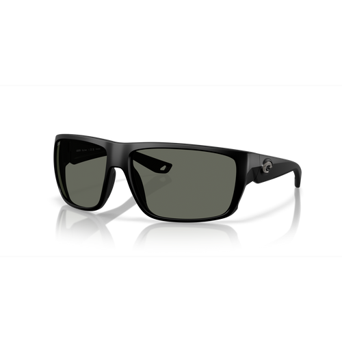 Costa Fly Line Sunglasses - Velocity 21 Matte Black + Grey Polarised Glass 580G
