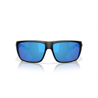 Costa Fly Line Sunglasses - Velocity 21 Matte Black + Blue Mirror Polarised Glass 580G