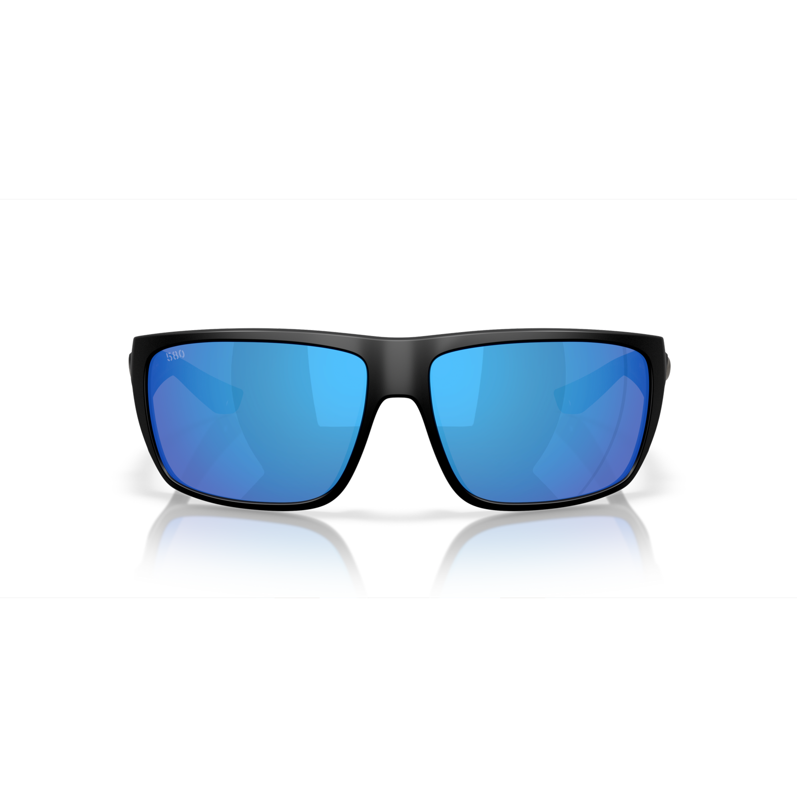 Costa Fly Line Sunglasses - Velocity 21 Matte Black + Blue Mirror Polarised Glass 580G