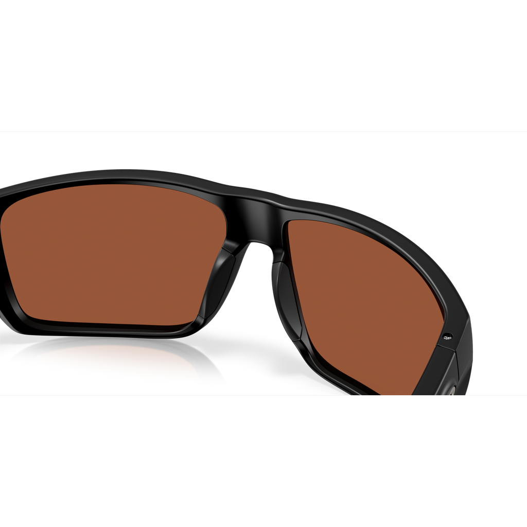 Costa Fly Line Sunglasses - Velocity 21 Matte Black + Green Mirror Polarised Glass 580G