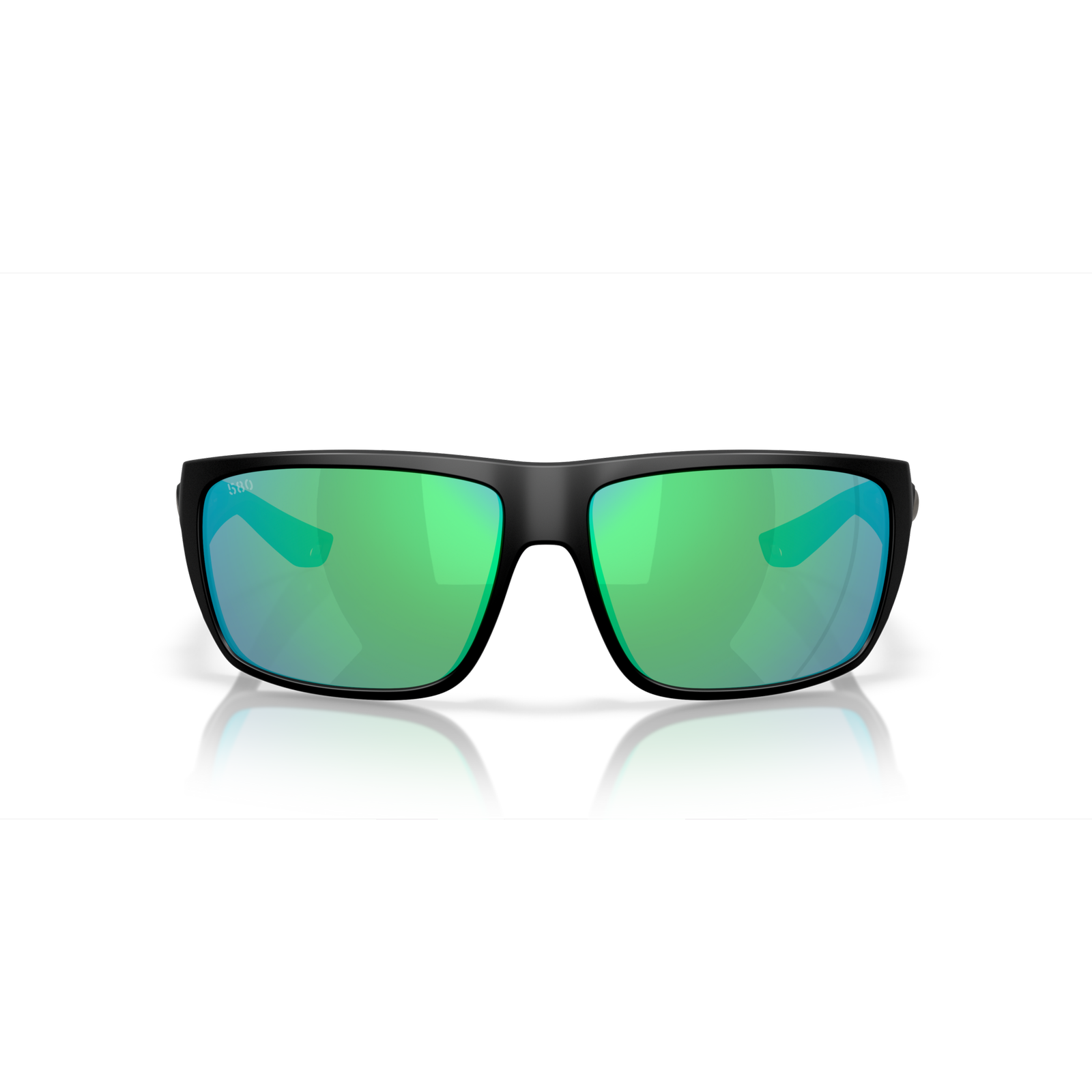 Costa Fly Line Sunglasses - Velocity 21 Matte Black + Green Mirror Polarised Glass 580G