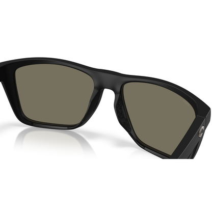 Costa Mainsail XL Sunglasses - Velocity 21 Matte Black + Blue Mirror Polarised Glass 580G