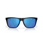 Costa Mainsail XL Sunglasses - Velocity 21 Matte Black + Blue Mirror Polarised Glass 580G