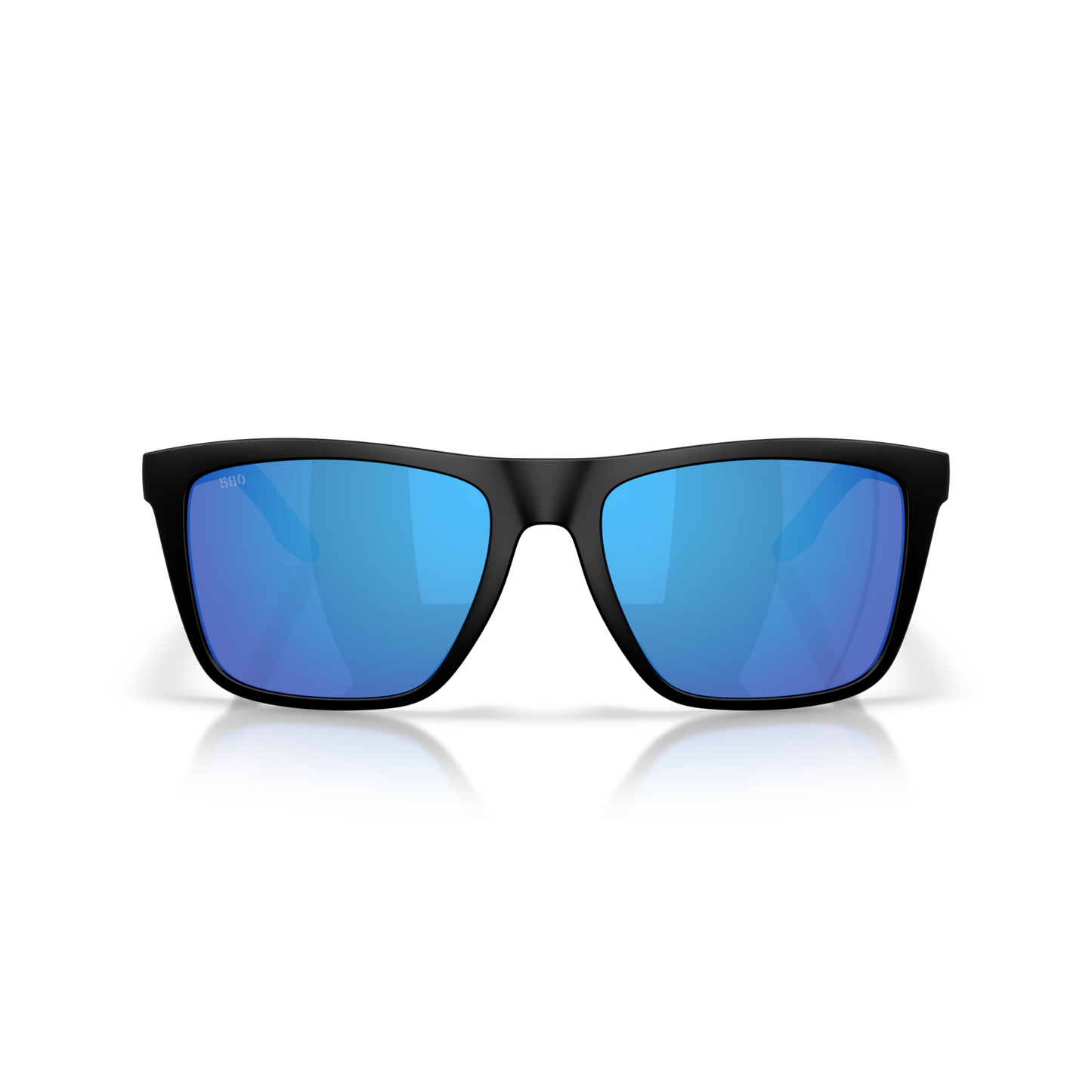 Costa Mainsail XL Sunglasses - Velocity 21 Matte Black + Blue Mirror Polarised Glass 580G