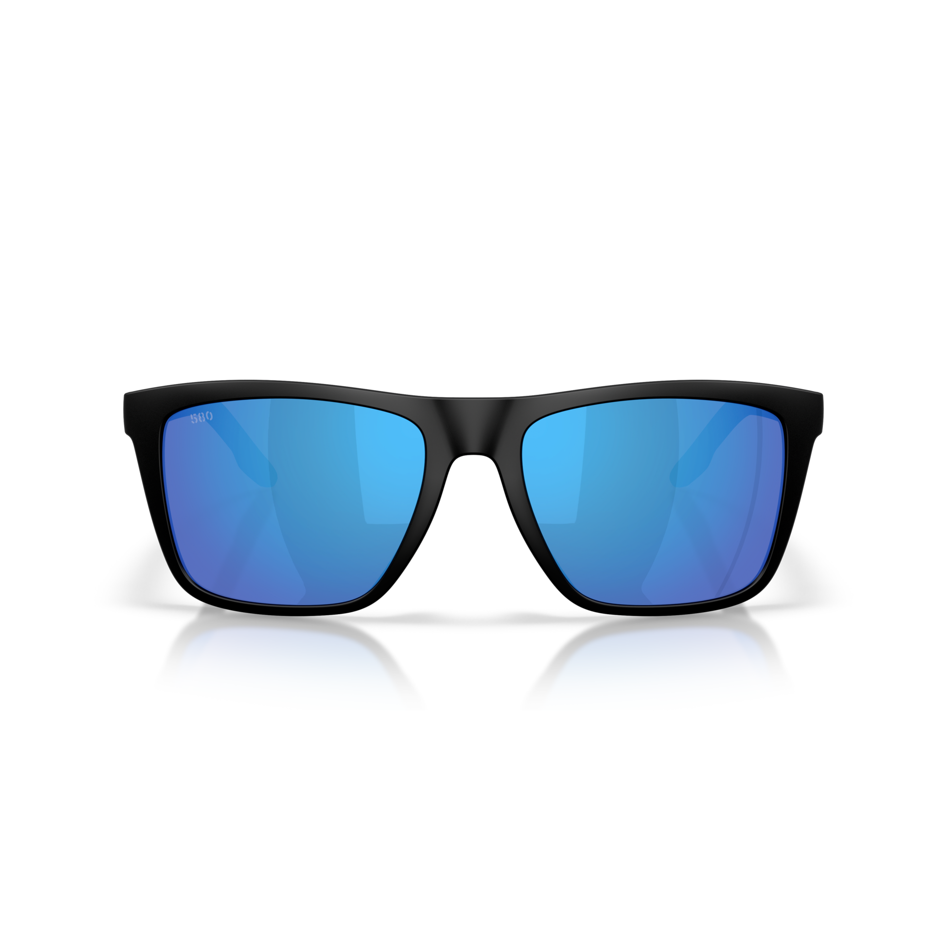 Costa Mainsail XL Sunglasses - Velocity 21 Matte Black + Blue Mirror Polarised Glass 580G