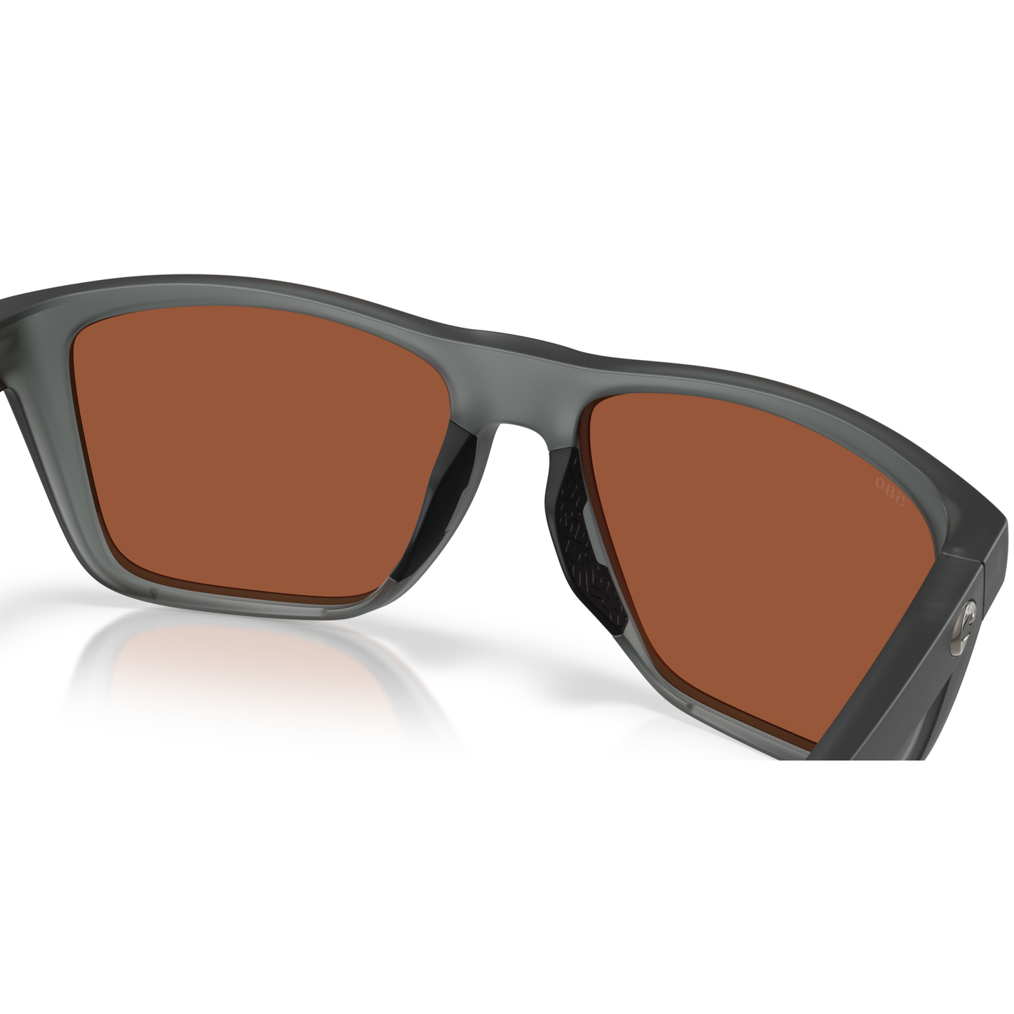 Costa Mainsail XL Sunglasses - Velocity 21 Matte Grey Smoke + Green Polarised Glass 580G