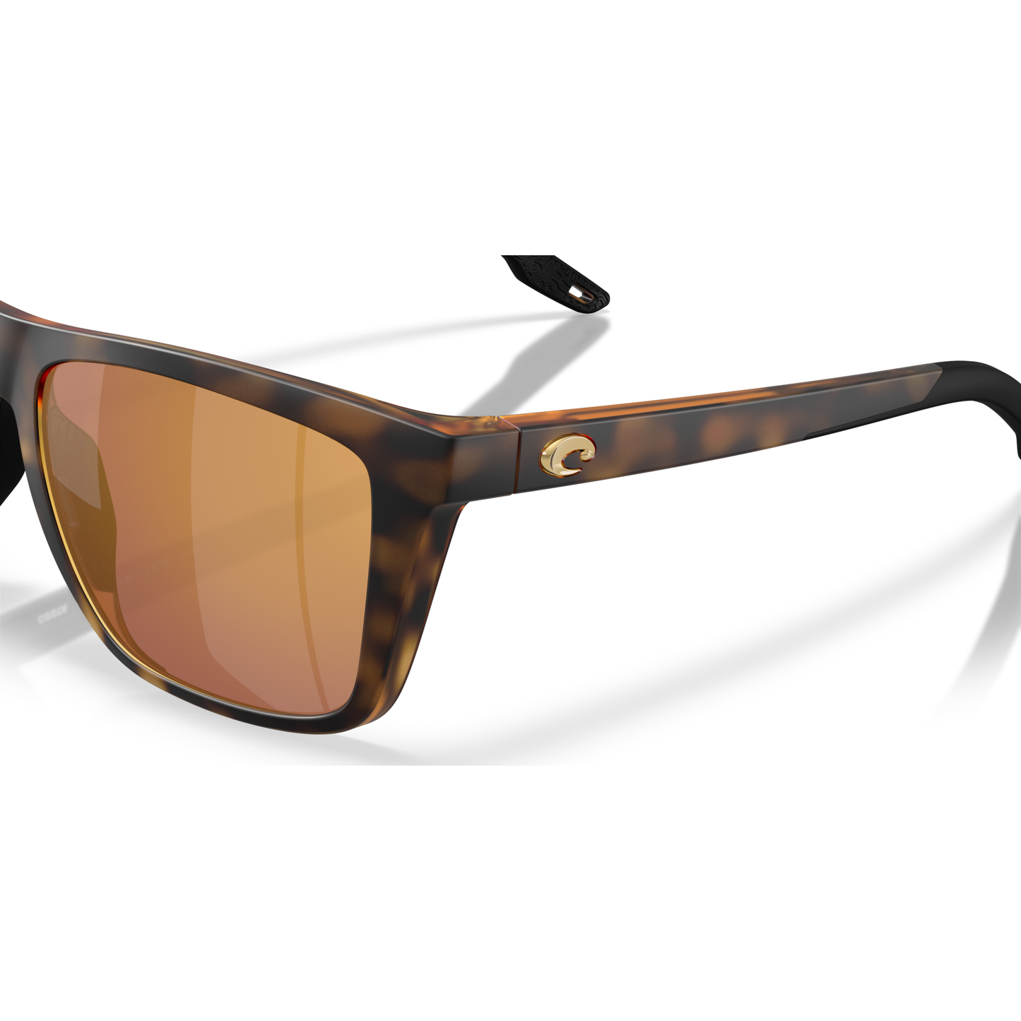 Costa Mainsail XL Sunglasses - Velocity 21 Matte Tortoise + Gold Mirror Polarised Glass 580G