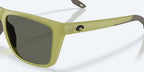Costa Mainsail XL Sunglasses - Velocity 21 Matte Translucent Sitka + Grey Polarised Glass 580G