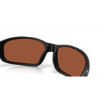 Costa Brine II Sunglasses - Velocity 21 Matte Black + Green Mirror Polarised Glass 580G