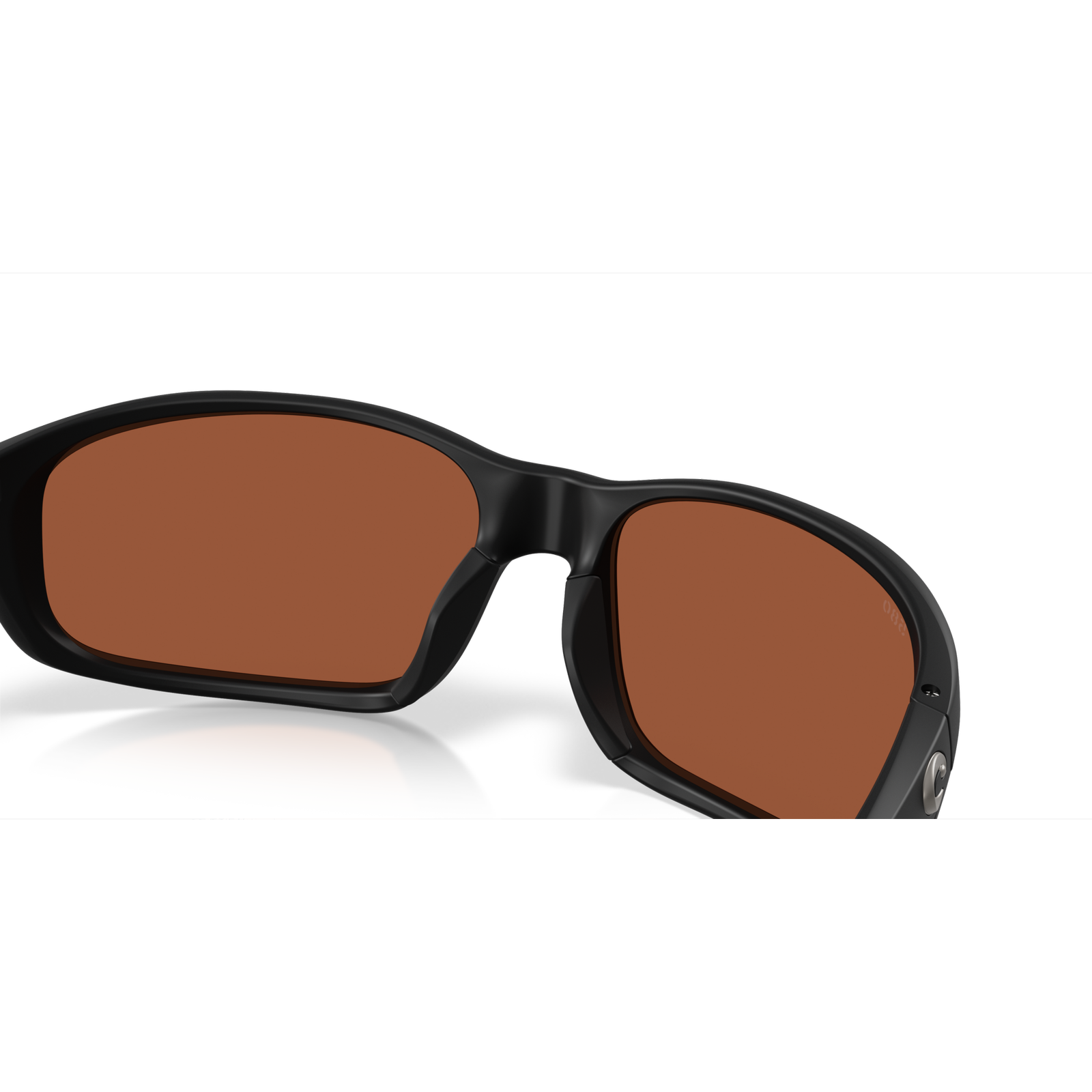 Costa Brine II Sunglasses - Velocity 21 Matte Black + Green Mirror Polarised Glass 580G