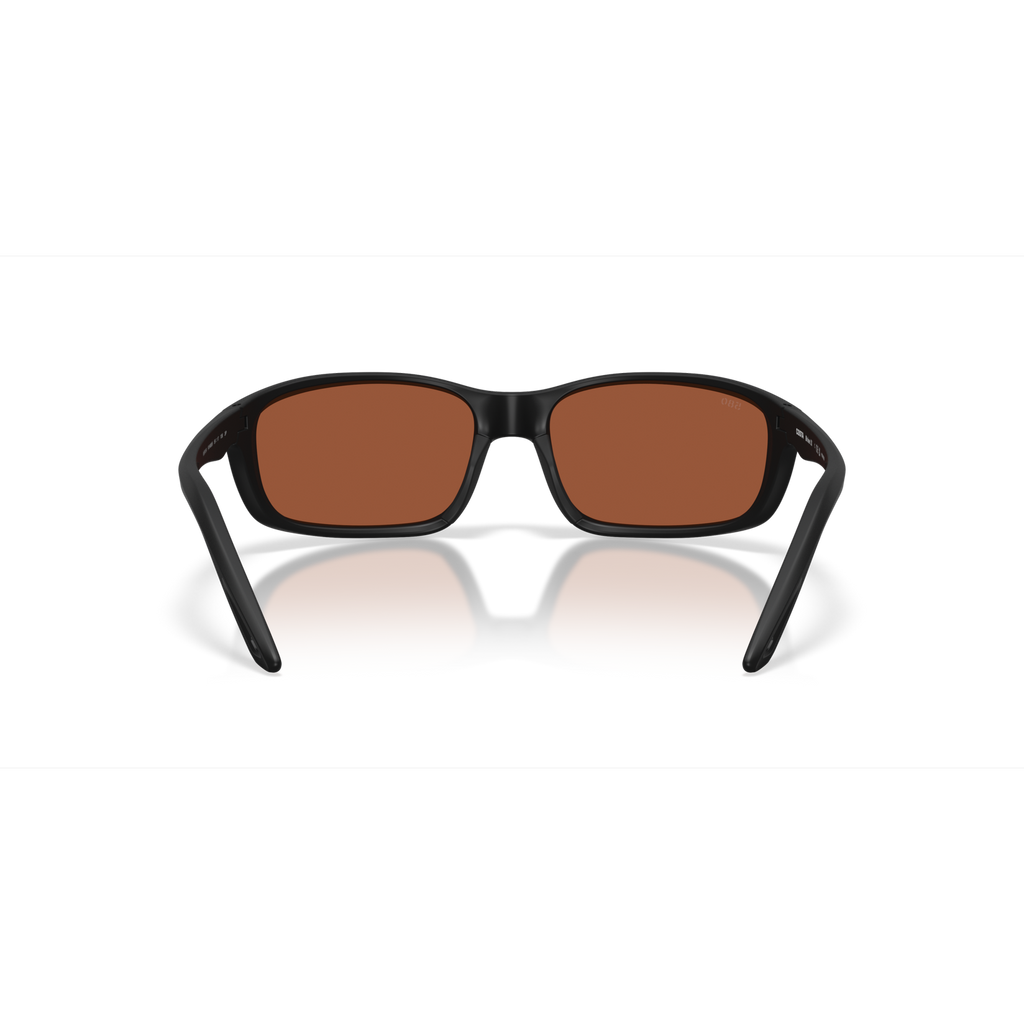 Costa Brine II Sunglasses - Velocity 21 Matte Black + Green Mirror Polarised Glass 580G