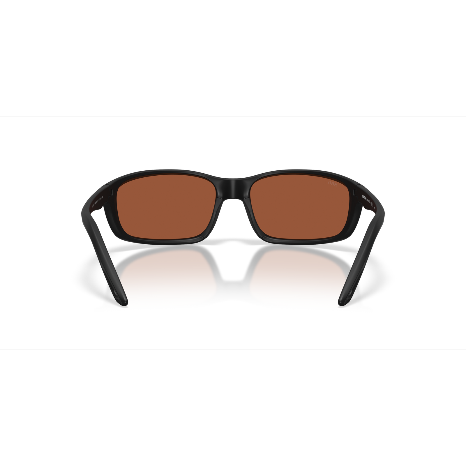 Costa Brine II Sunglasses - Velocity 21 Matte Black + Green Mirror Polarised Glass 580G
