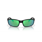 Costa Brine II Sunglasses - Velocity 21 Matte Black + Green Mirror Polarised Glass 580G