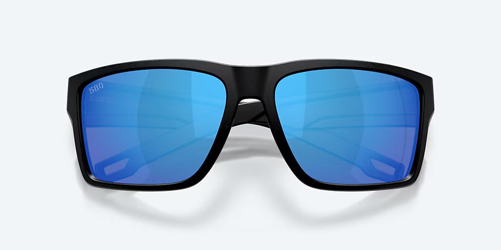 Costa Del Mar San Carlos Sunglasses - Velocity 21 Netplus Black + Blue Mirror Polarised Glass 580G