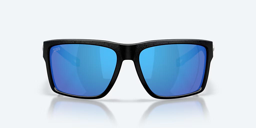 Costa Del Mar San Carlos Sunglasses - Velocity 21 Netplus Black + Blue Mirror Polarised Glass 580G