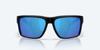 Costa Del Mar San Carlos Sunglasses - Velocity 21 Netplus Black + Blue Mirror Polarised Glass 580G