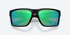 Costa Del Mar San Carlos Sunglasses - Velocity 21 Netplus Black + Green Mirror Polarised Glass 580G