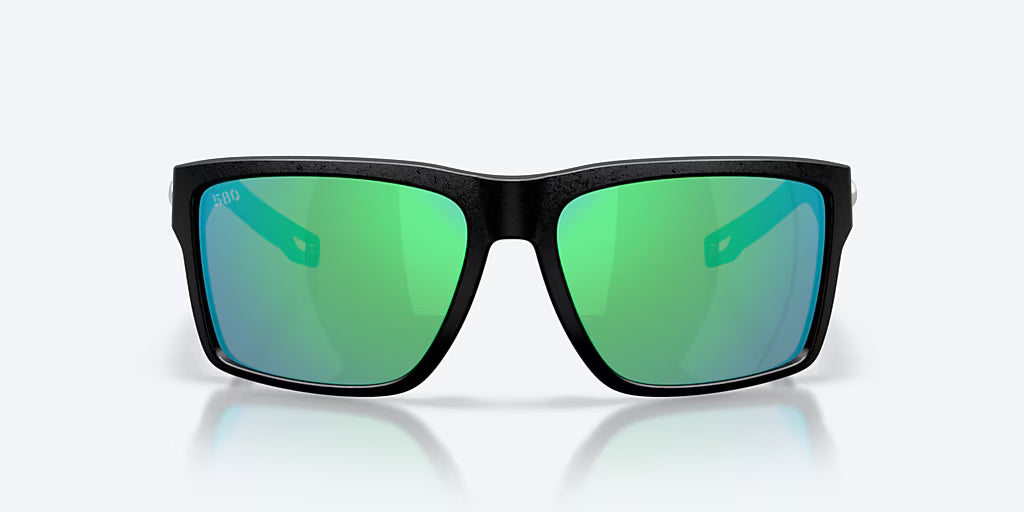 Costa Del Mar San Carlos Sunglasses - Velocity 21 Netplus Black + Green Mirror Polarised Glass 580G