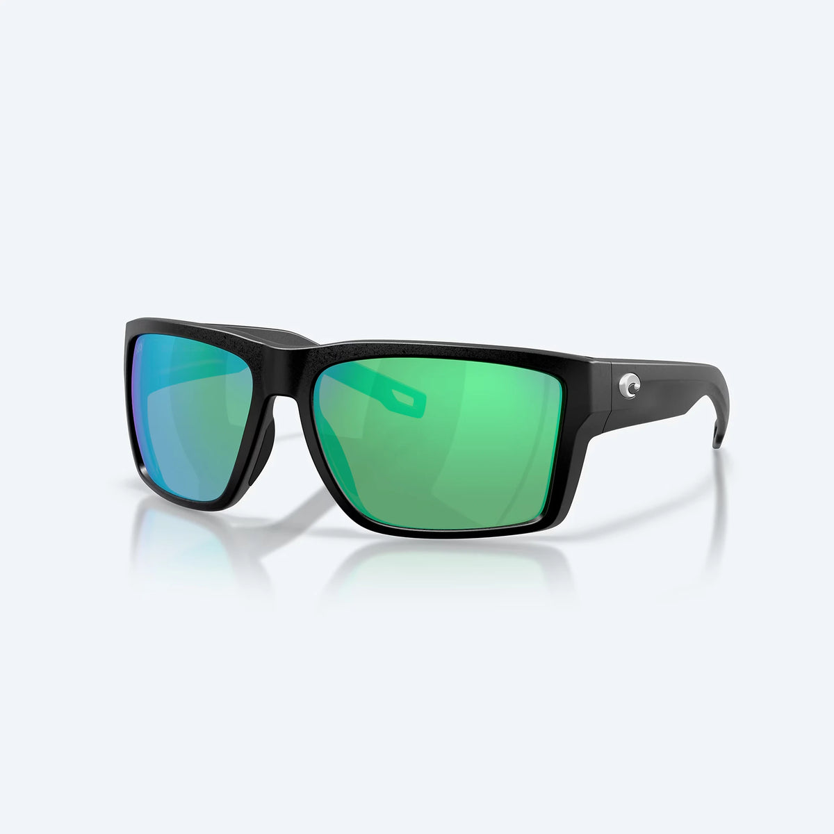 Costa Del Mar San Carlos Sunglasses - Velocity 21 Netplus Black + Green Mirror Polarised Glass 580G