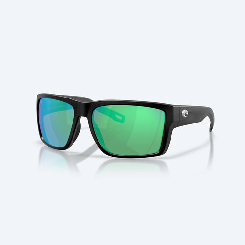 Costa Del Mar San Carlos Sunglasses - Velocity 21 Netplus Black + Green Mirror Polarised Glass 580G
