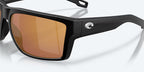 Costa Del Mar San Carlos Sunglasses - Velocity 21 Netplus Black + Gold Mirror Polarised Glass 580G