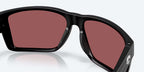 Costa Del Mar San Carlos Sunglasses - Velocity 21 Netplus Black + Gold Mirror Polarised Glass 580G