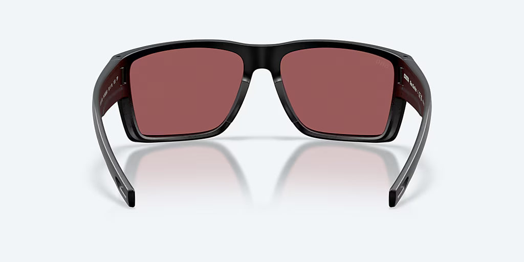 Costa Del Mar San Carlos Sunglasses - Velocity 21 Netplus Black + Gold Mirror Polarised Glass 580G